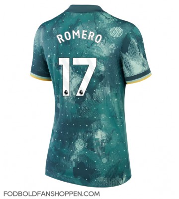 Tottenham Hotspur Cristian Romero #17 Tredjetrøje Dame 2024-25 Kortærmet